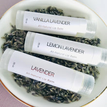 Load image into Gallery viewer, Lavender Lip Balm Trio