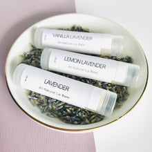 Load image into Gallery viewer, Lavender Lip Balm Trio
