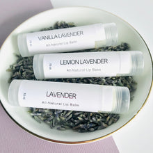 Load image into Gallery viewer, Lavender Lip Balm Trio