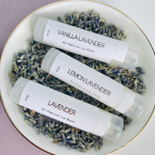 Load image into Gallery viewer, Lavender Lip Balm Trio