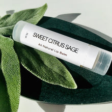 Load image into Gallery viewer, Citrus Sage Lip Balm